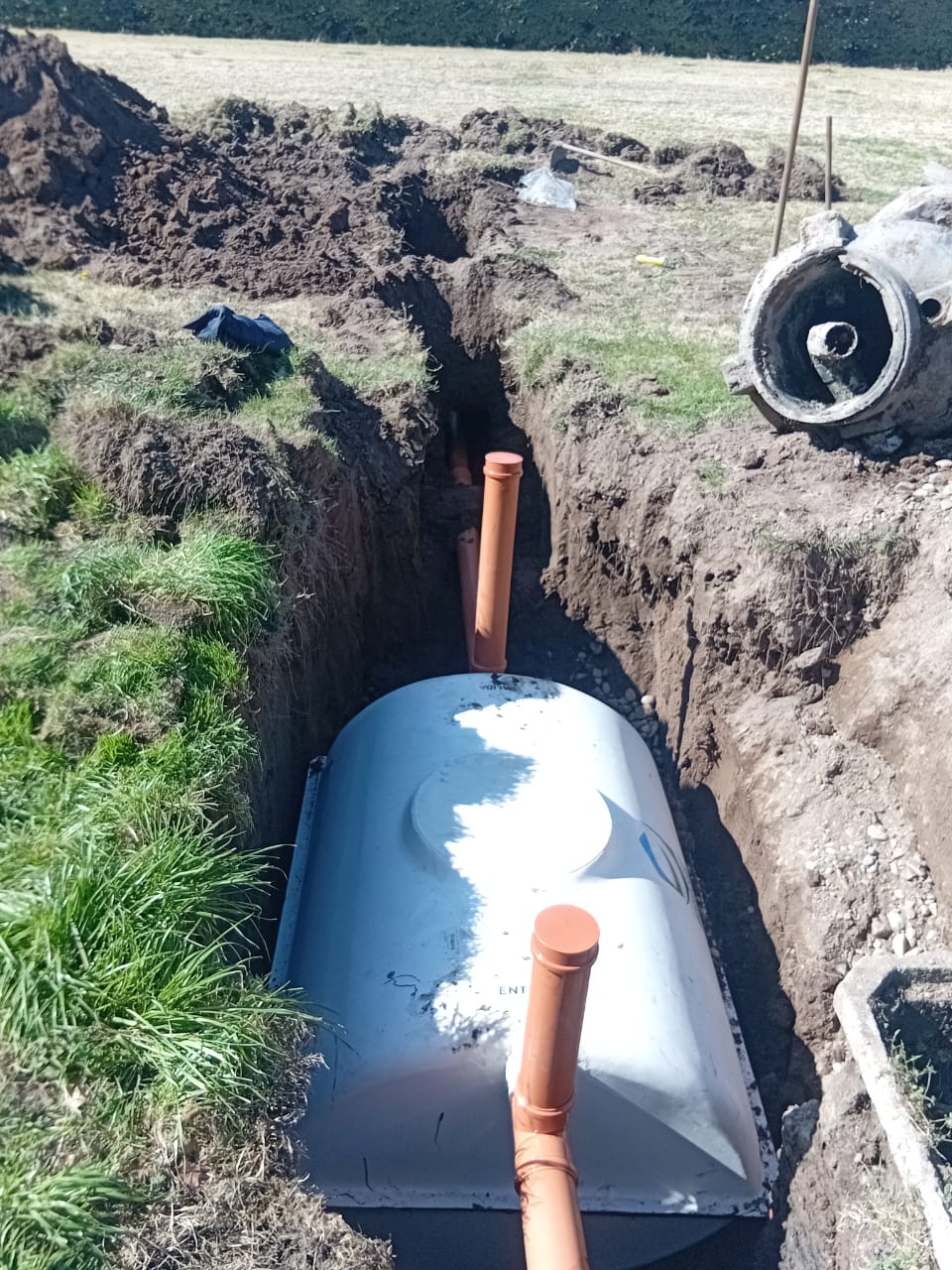 Planta tratamiento cloacal — Foto 2