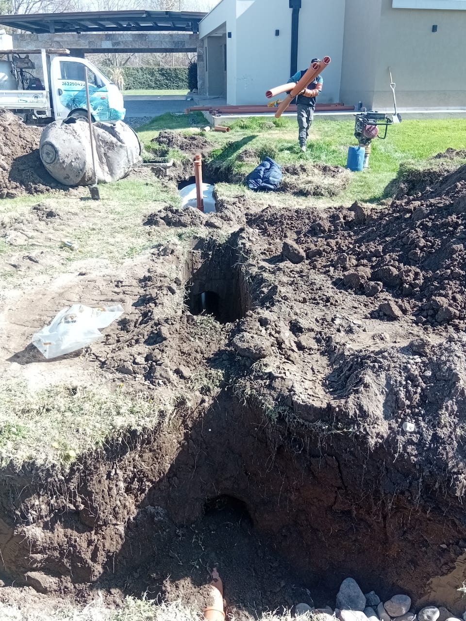 Planta tratamiento cloacal — Foto 3