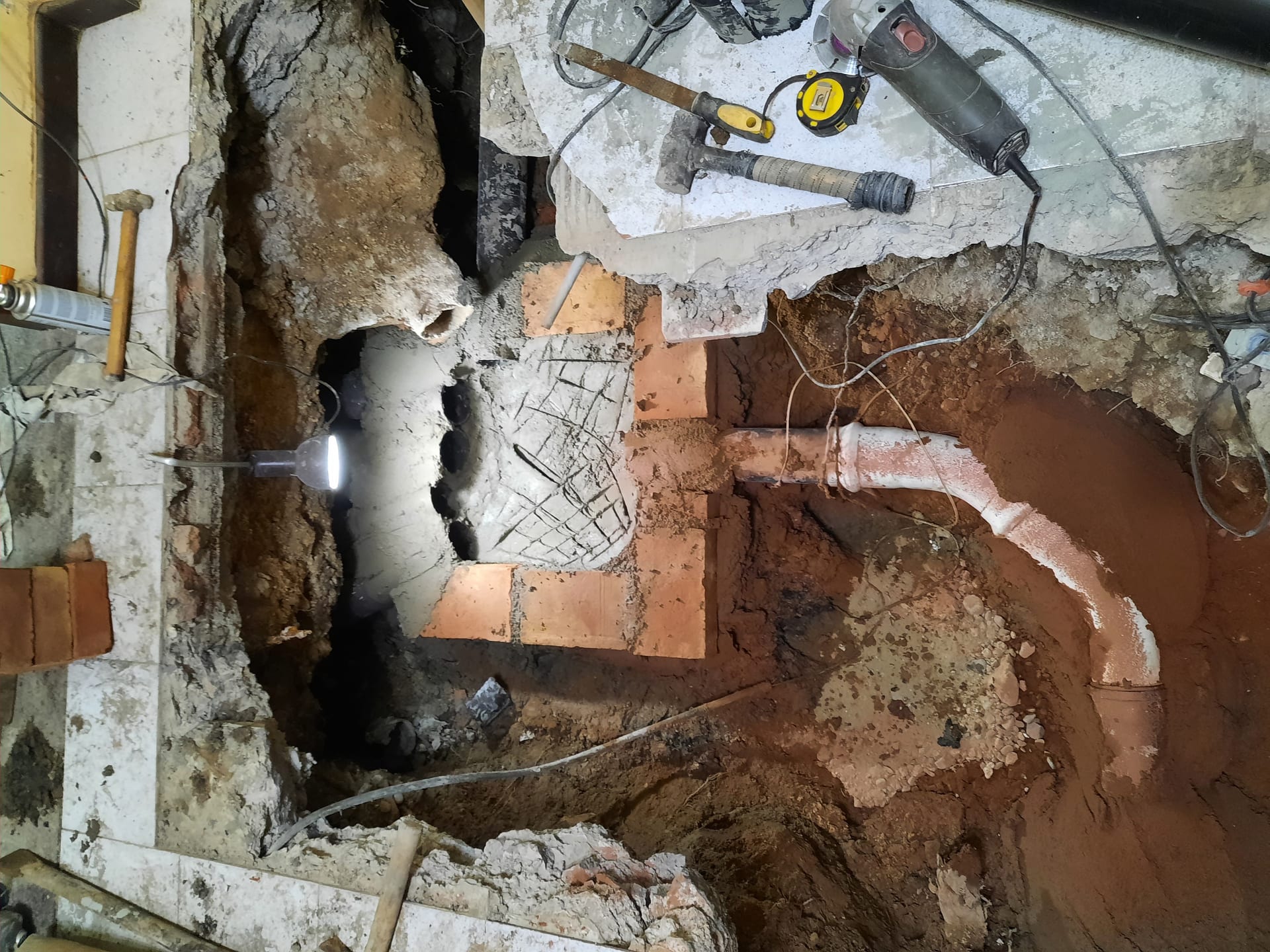 Red de desagües — Foto 1