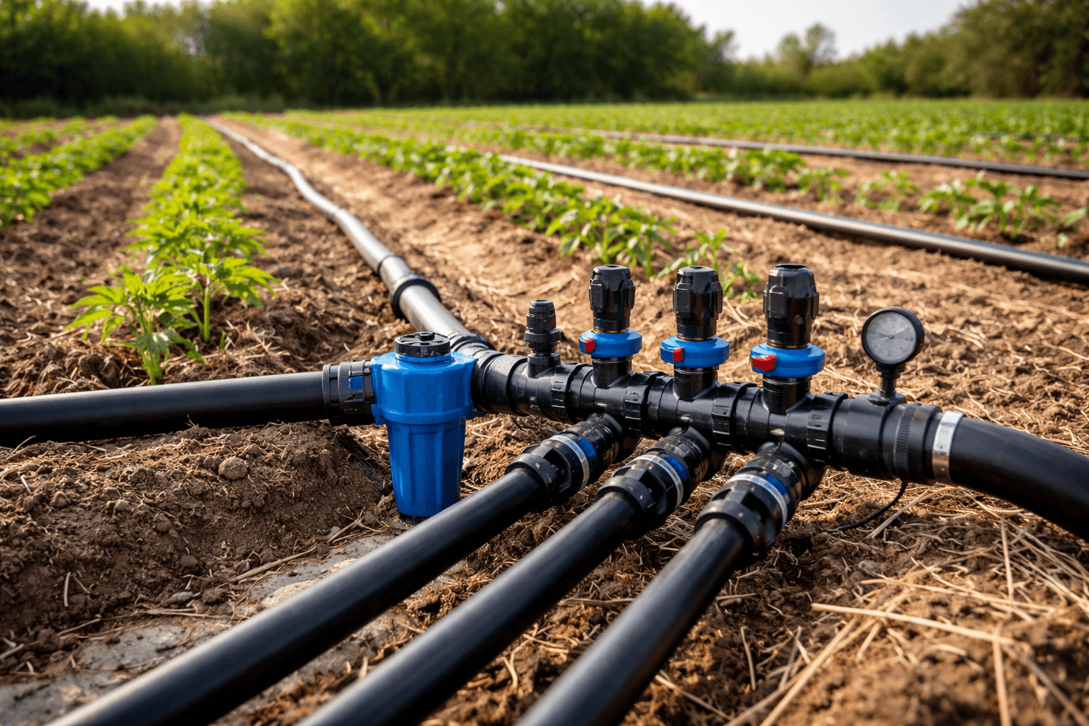 Cañerías de riego