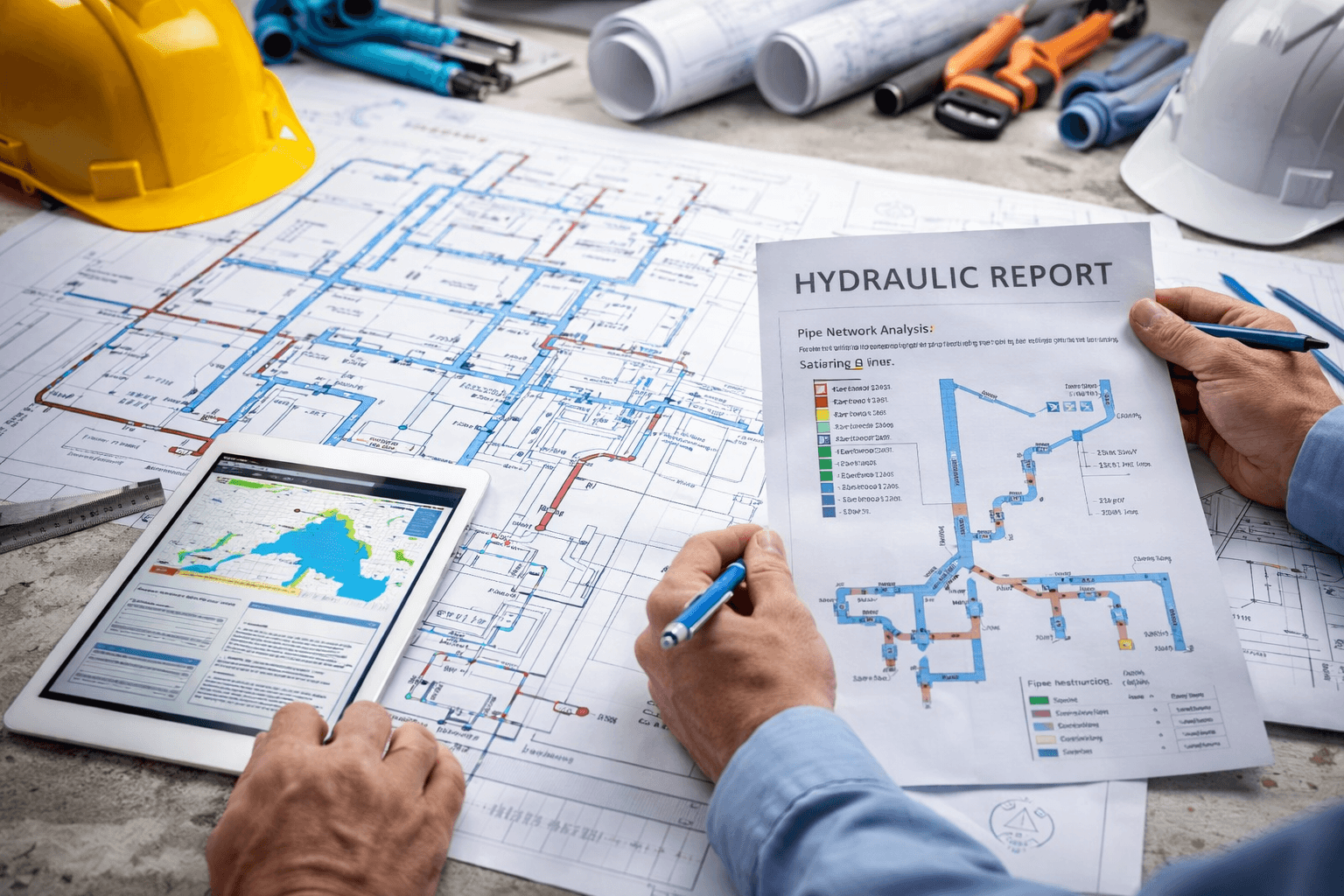Estudios hidráulicos y sanitarios